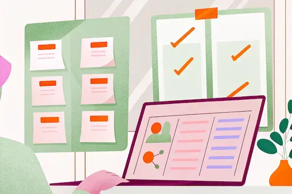 Features, pricing, and use cases person researching hubspot vs peec ai on computer