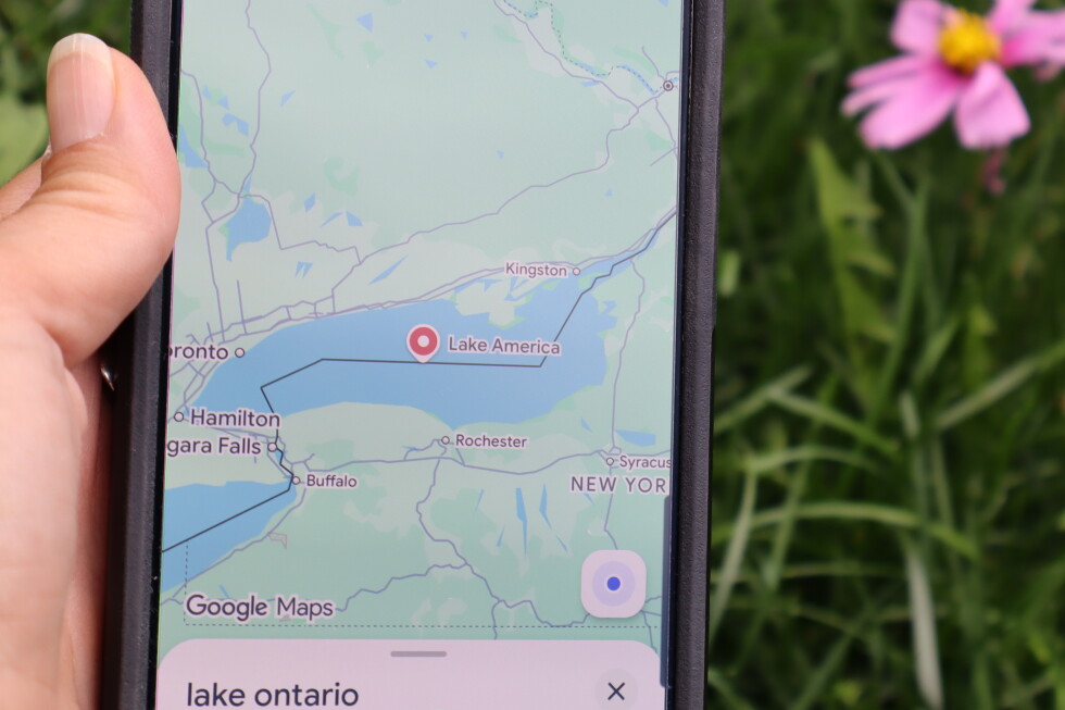 Google Maps changes Lake Ontario’s name to ‘Lake America’ for US users Google Maps changes Lake Ontario's name to 'Lake America' for US users