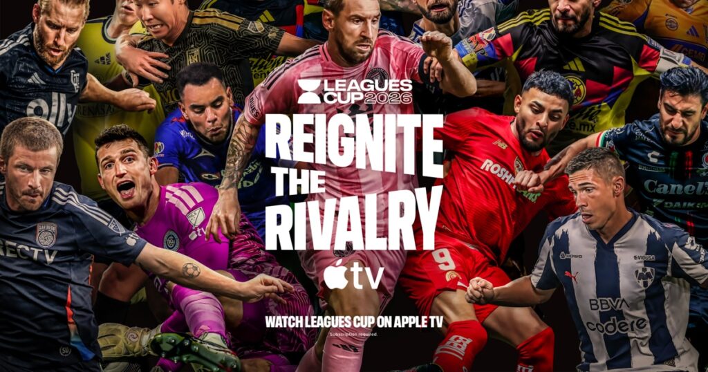 Leagues Cup kicks off tomorrow, August 4, on Apple TV Leagues Cup kicks off tomorrow, August 4, on Apple TV