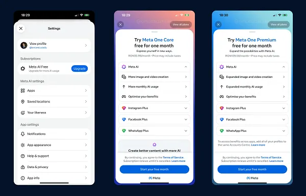 Meta adds new AI subscription packages Meta adds new AI subscription packages