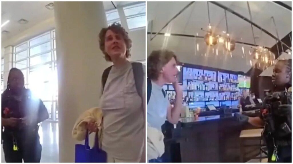 Woman Tries Charging Restaurant Meal to Empty Hotel Room Woman Yells at Restaurant Staff While Her Children Watch: ‘Kids Learn by Example'