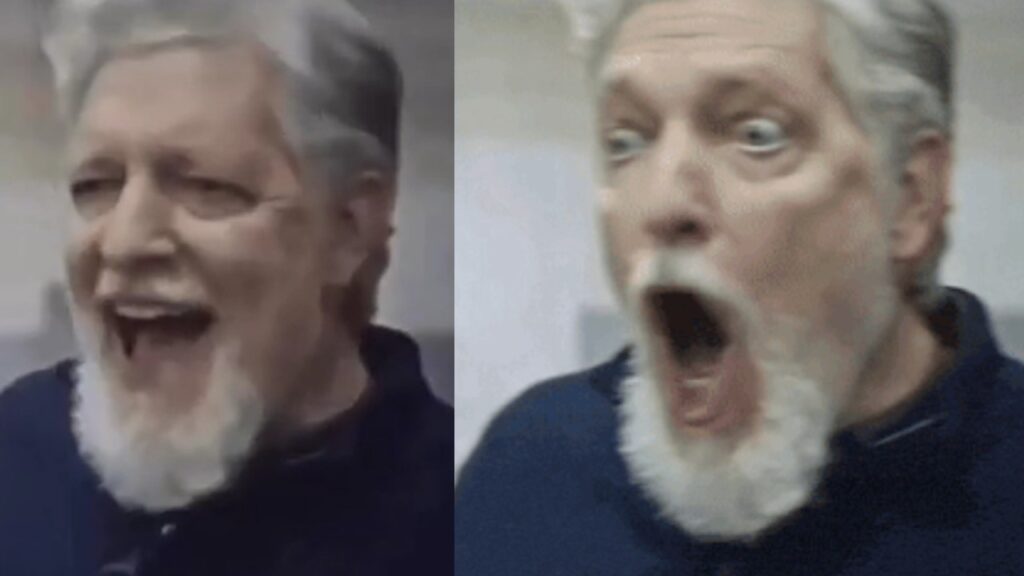 Kurt Caldwell / Clancy Brown Laughing Then Shocked Kurt Caldwell / Clancy Brown Laughing Then Shocked