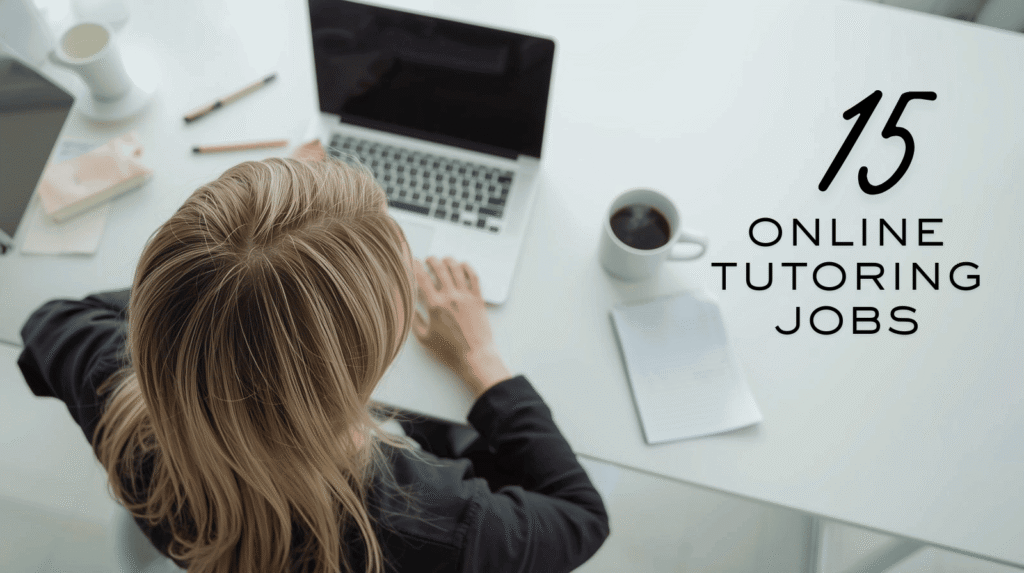 Online Tutoring Jobs – 15 Companies to Apply With Today! online tutoring jobs