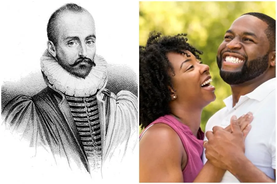 Philosophy expert shares the ‘weird’ trick to a happy marriage marriage, couples, happy couples, michel de montaigne, marriage advice, good marriages,
