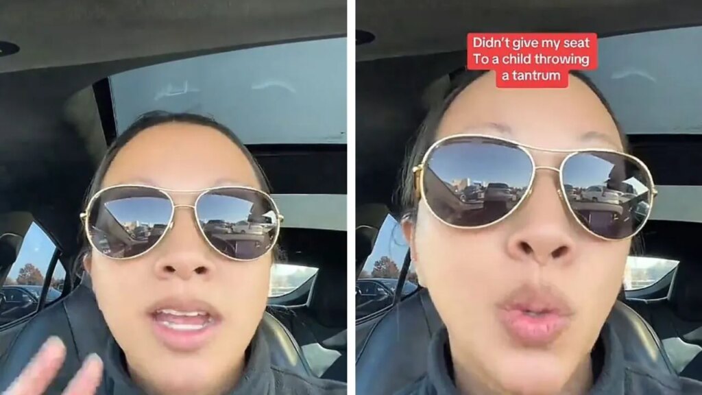 Woman Refuses to Give Up Her Window Seat to a Crying Child, Parents Give Her a Judgmental Look TikToker gives tips to survive high school.